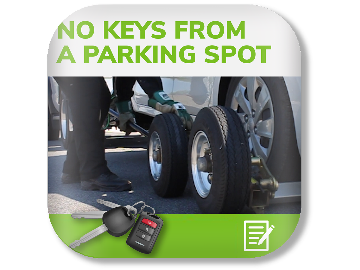 No Keys from Parking Spot course image